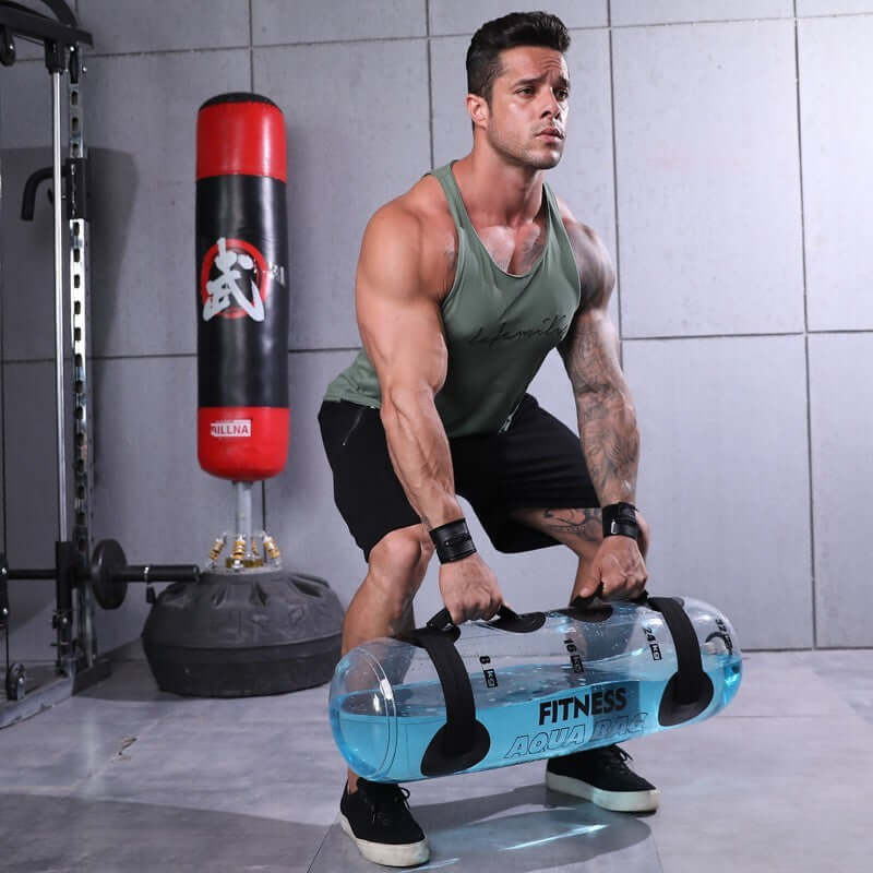 Transparent Water Dumbbell Weight-Bearing Fitness Training Equipment