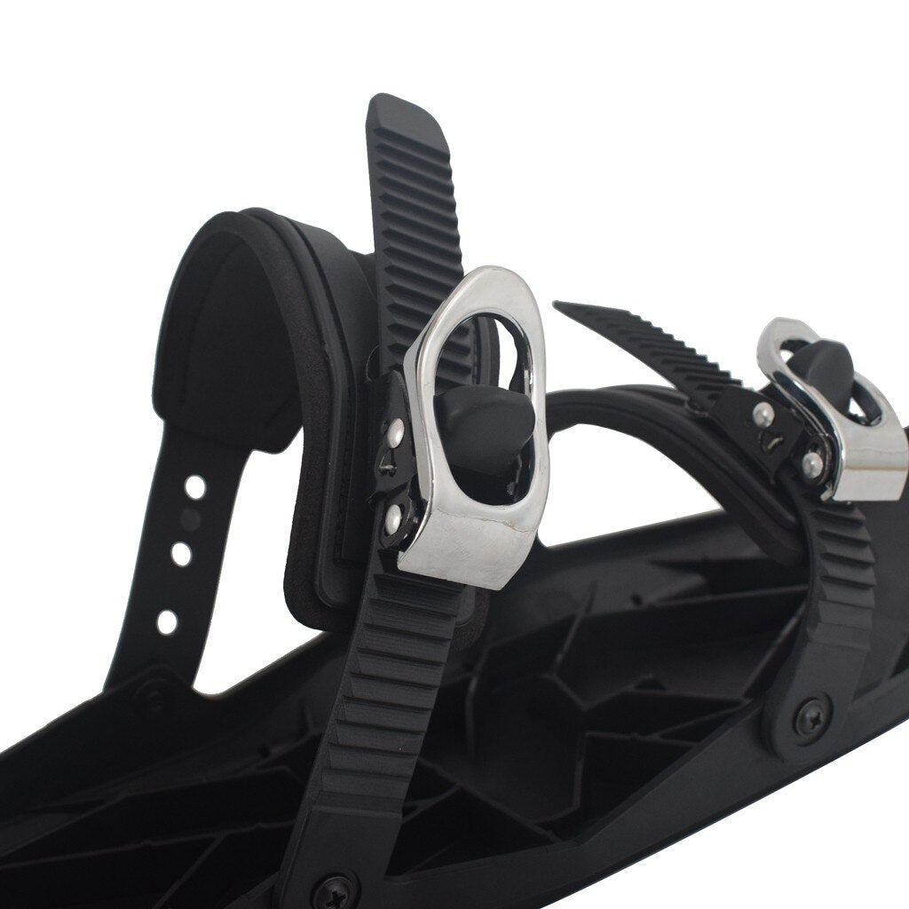 Mini Ski Sled Adjustable Bindings Portable Snow Skates