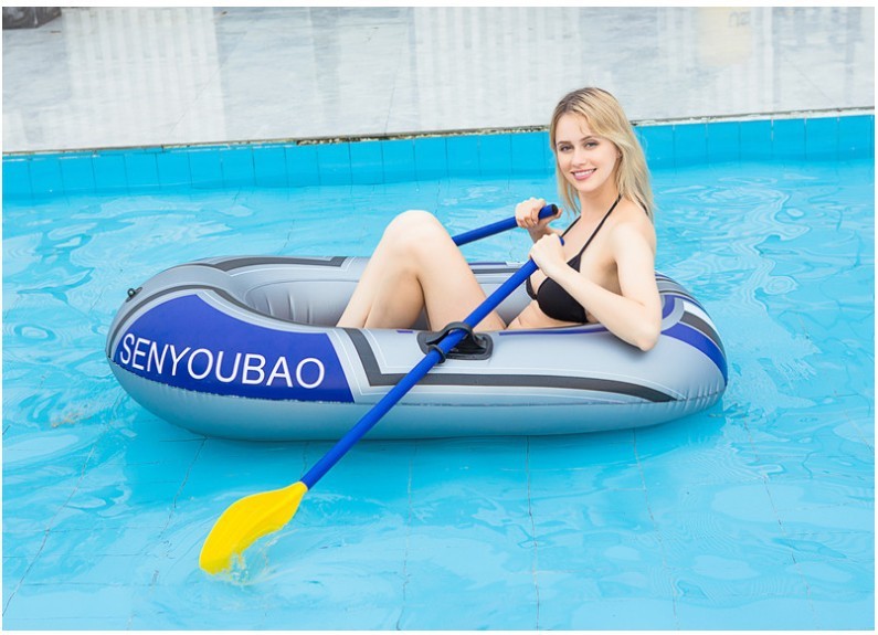 Single Double Inflatable PVC Fishing Kayak Boat