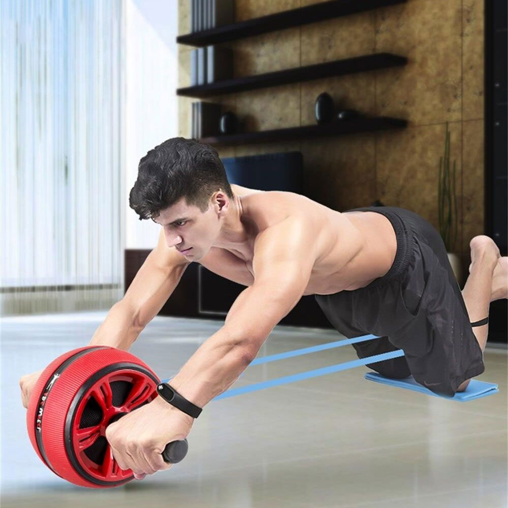 Silent TPR Ab Wheel Roller Core Trainer