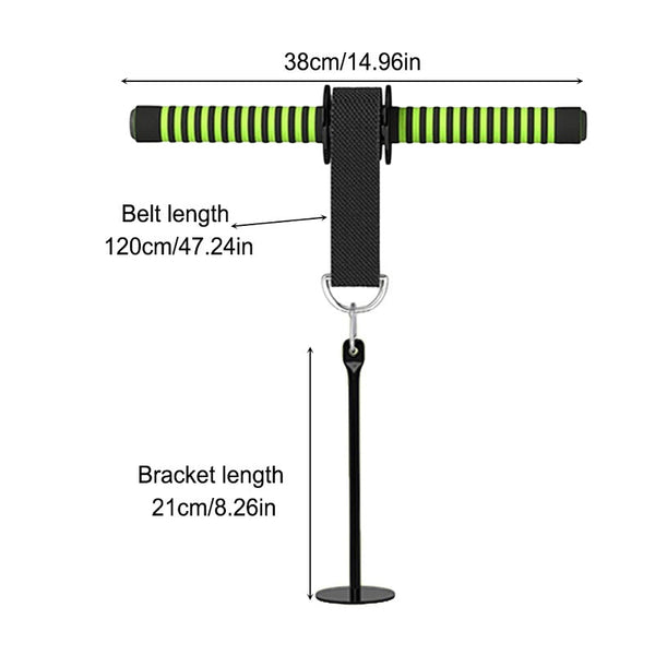 Forearm Strength Trainer Wrist Roller Bar Workout Equipment