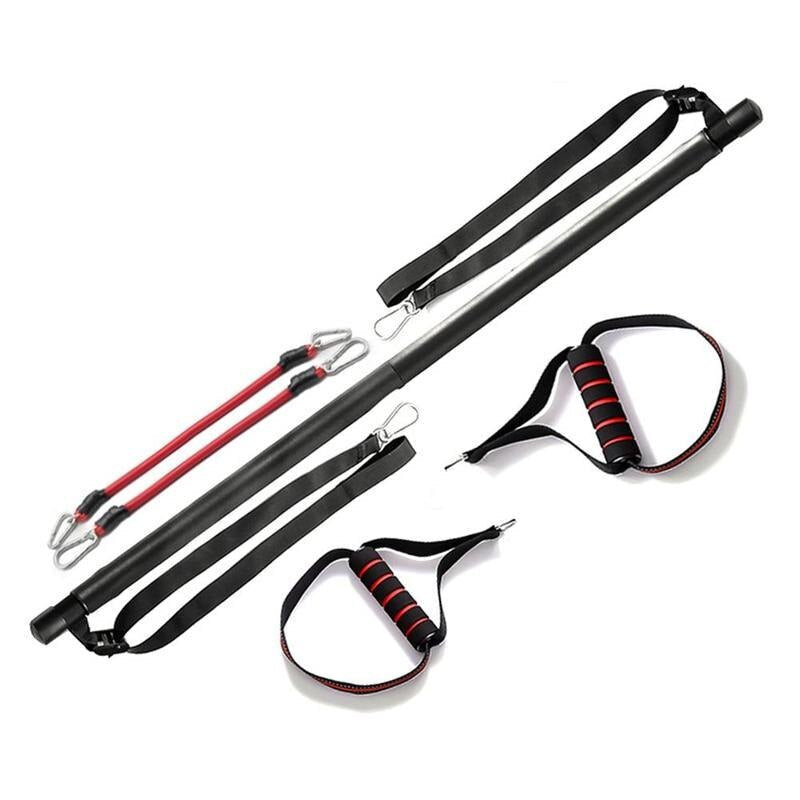 Portable Pilates Bar Kit With Resistance Bands