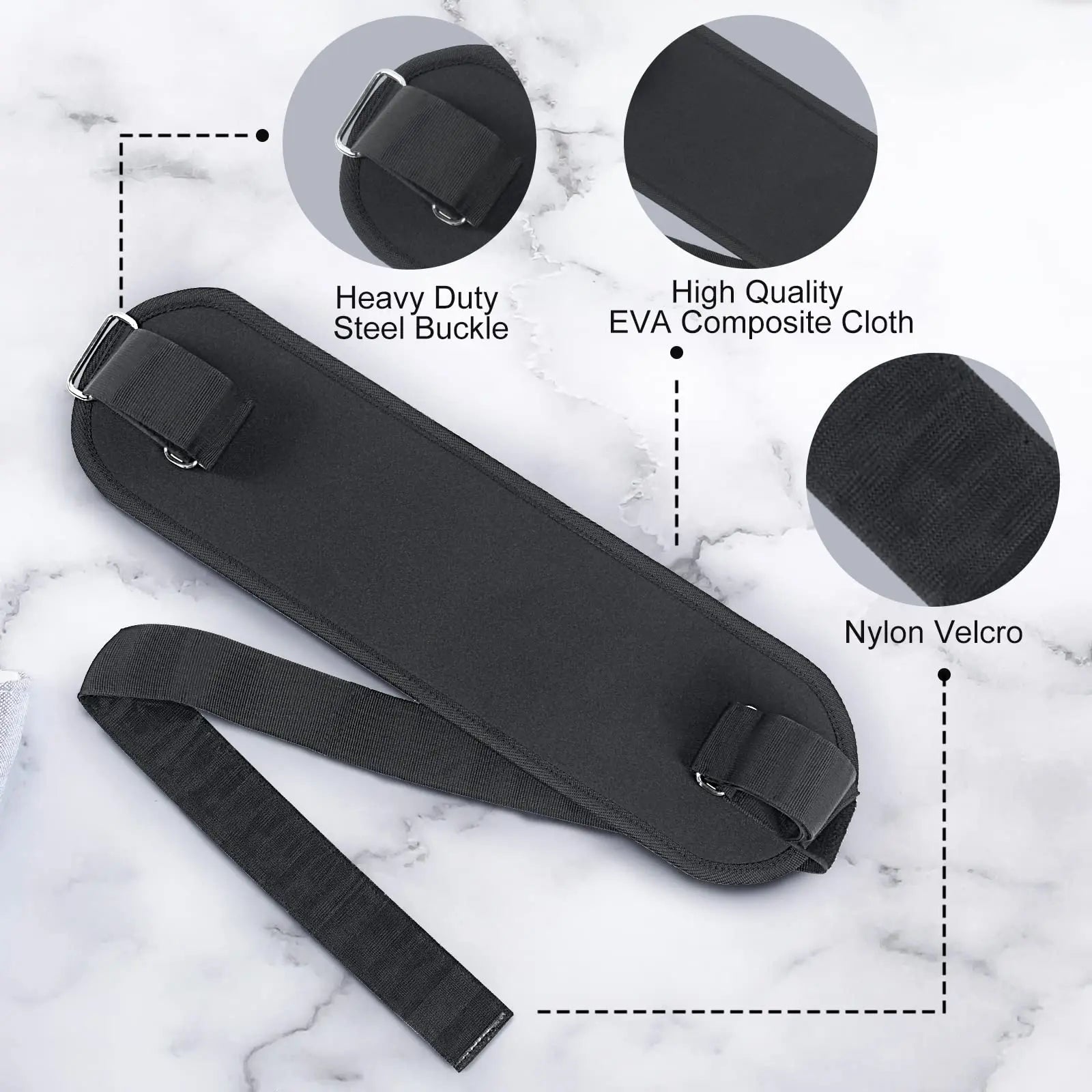 Hip Thrust Glute Bridge Pad Squat Training Belt