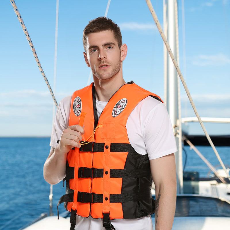 Adult Buoyant Life Jacket Oxford Cloth Fishing Vest