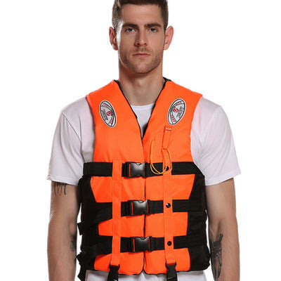 Adult Buoyant Life Jacket Oxford Cloth Fishing Vest