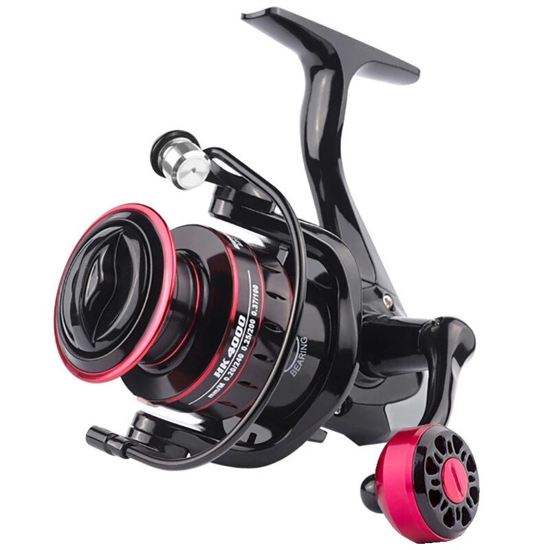 Saltwater Spinning Reel 1000–7000 – Metal Spool Fishing Reel with 8kg Drag for Carp, Sea, and Freshwater Fishing