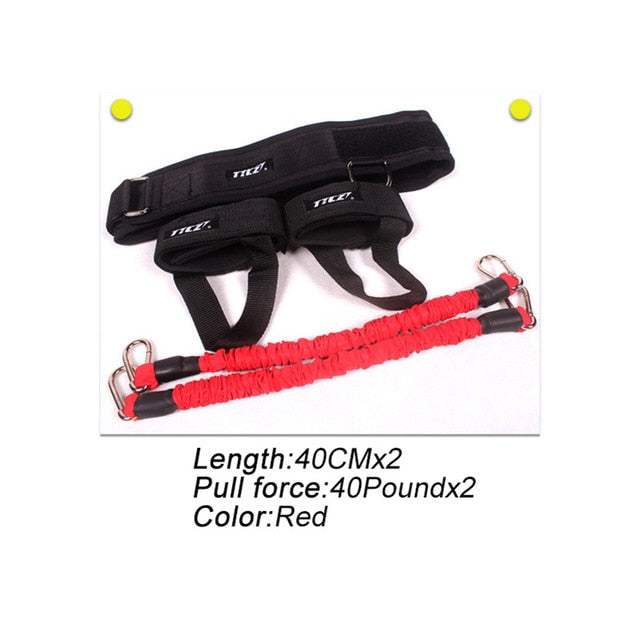 Bounce Trainer Resistance Rope Leg Agility Strength Equipment