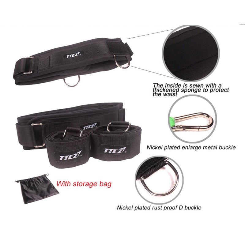Bounce Trainer Resistance Rope Leg Agility Strength Equipment