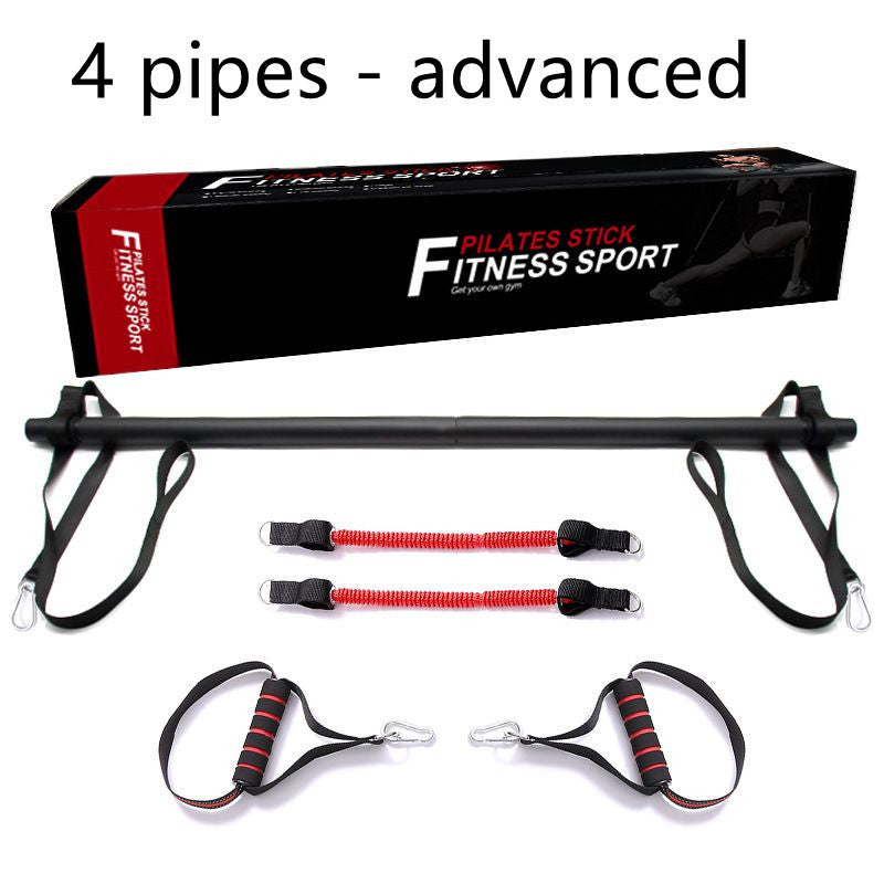 Portable Pilates Bar Kit With Resistance Bands
