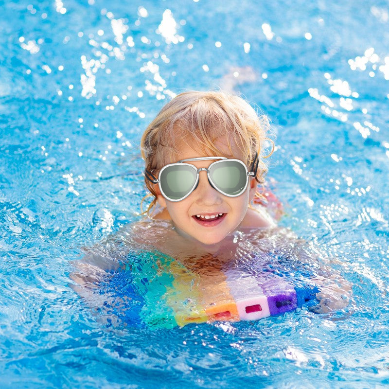 Low-Profile Competitive Swim Goggles UV Anti-Fog Zero-Drag
