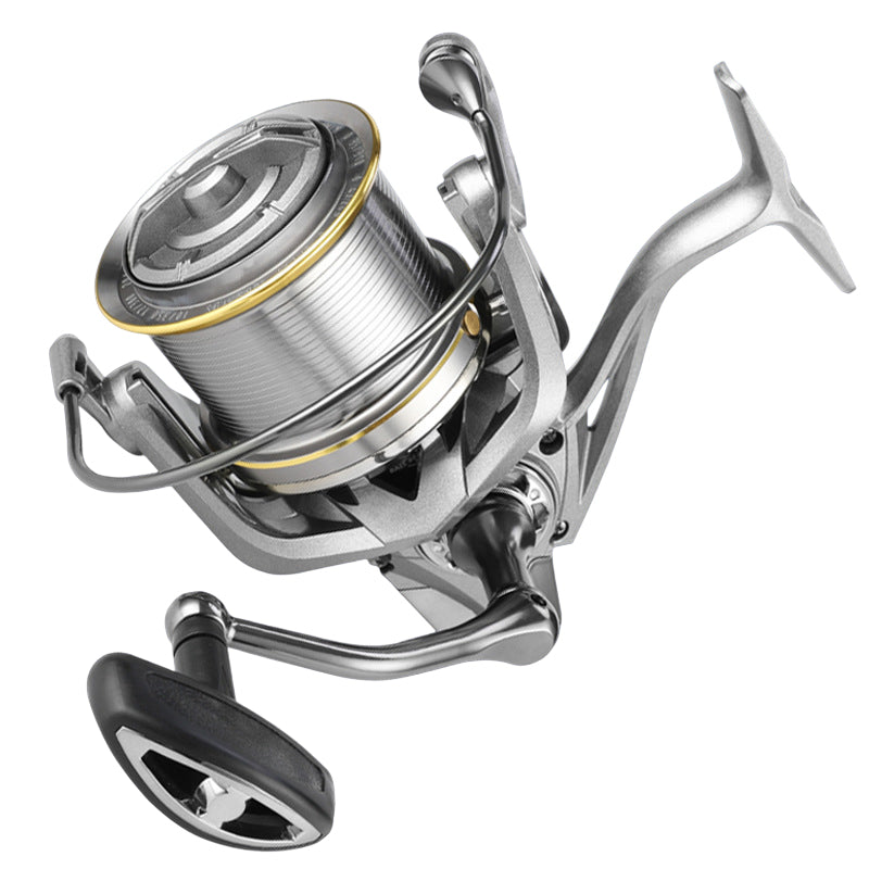 High-Performance Baitcasting Reel 8000–14000 Series – 17+1 Ball Bearing, Aluminum Alloy Spool, 4.8:1 Gear Ratio, Long Casting