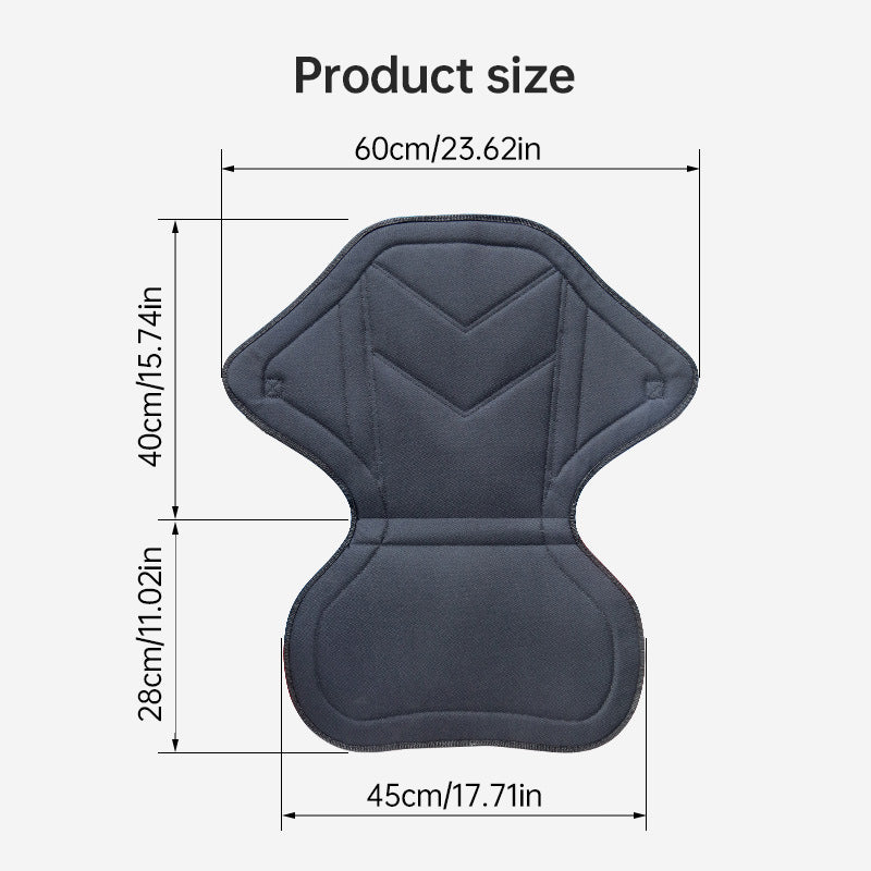 Adjustable Padded Kayak Seat Backrest Canoe Fishing