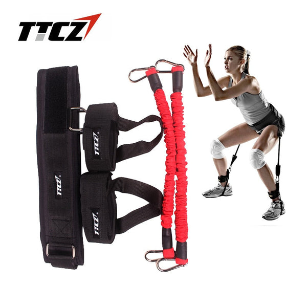 Bounce Trainer Resistance Rope Leg Agility Strength Equipment