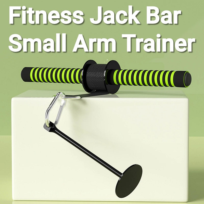 Forearm Strength Trainer Wrist Roller Bar Workout Equipment
