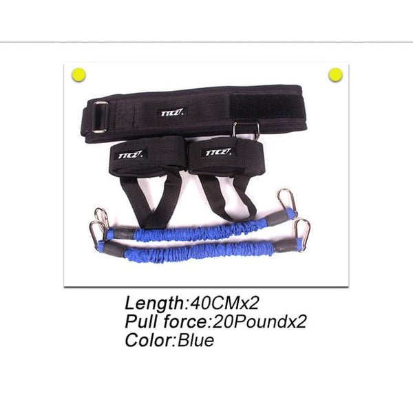 Bounce Trainer Resistance Rope Leg Agility Strength Equipment