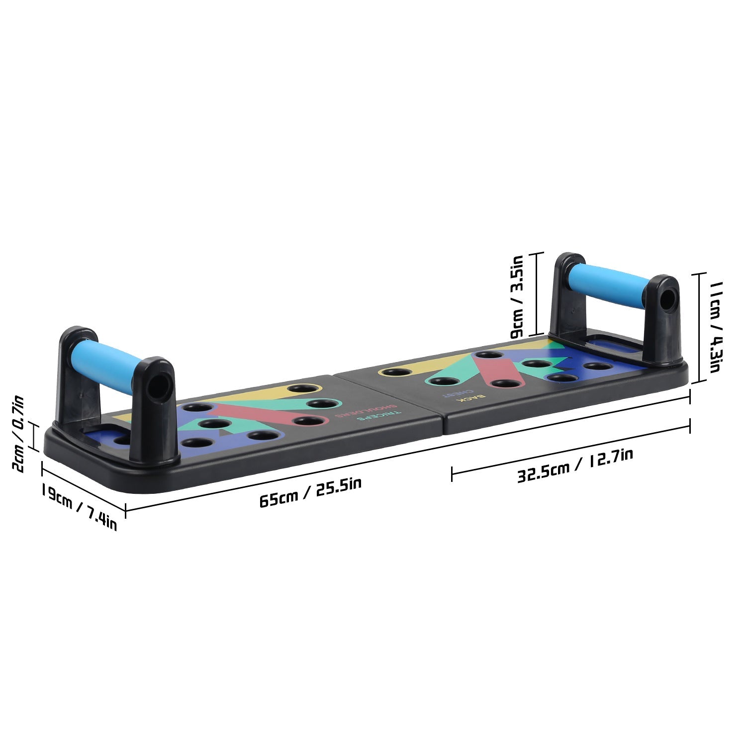 Foldable Multi-Function Push-Up Board Home Fitness Trainer