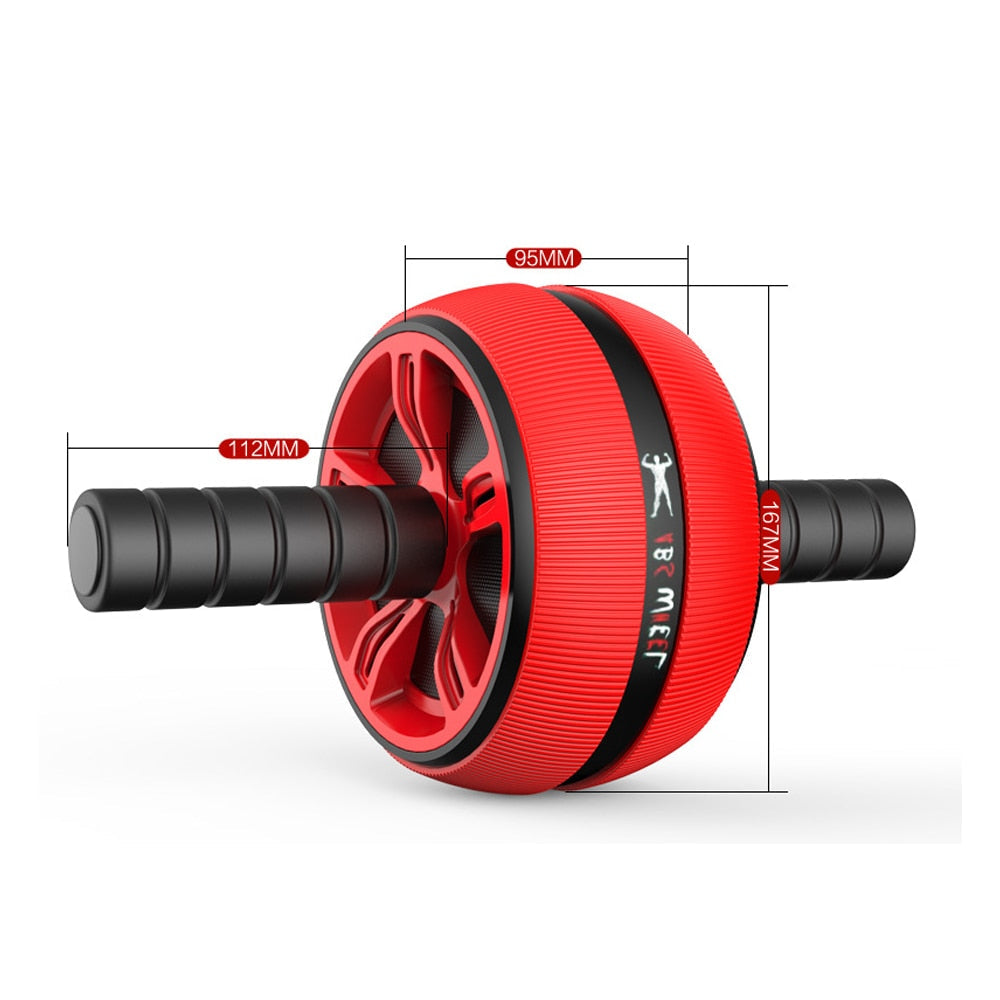 Silent TPR Ab Wheel Roller Core Trainer