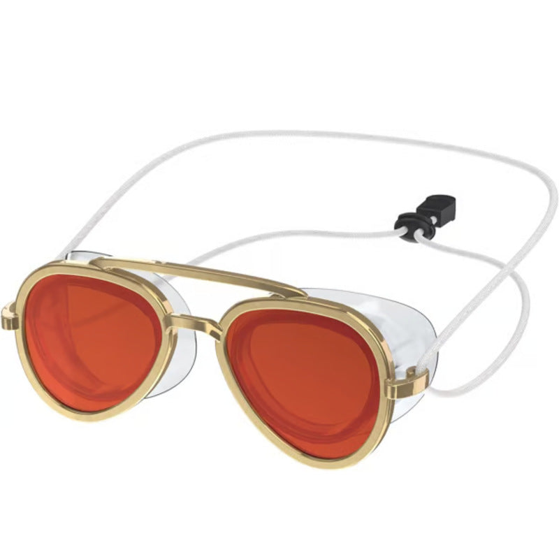 Low-Profile Competitive Swim Goggles UV Anti-Fog Zero-Drag