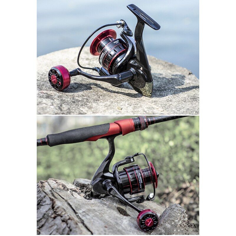 Saltwater Spinning Reel 1000–7000 – Metal Spool Fishing Reel with 8kg Drag for Carp, Sea, and Freshwater Fishing