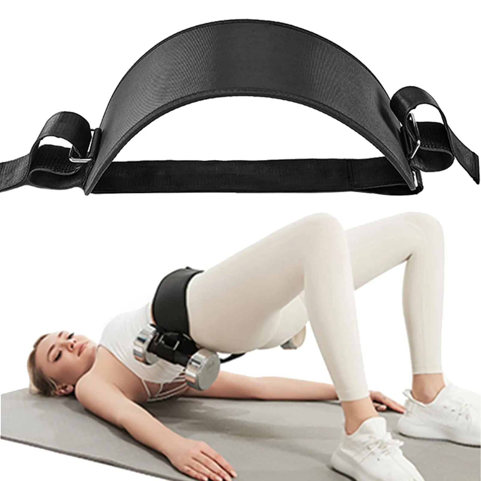 Hip Thrust Glute Bridge Pad Squat Training Belt