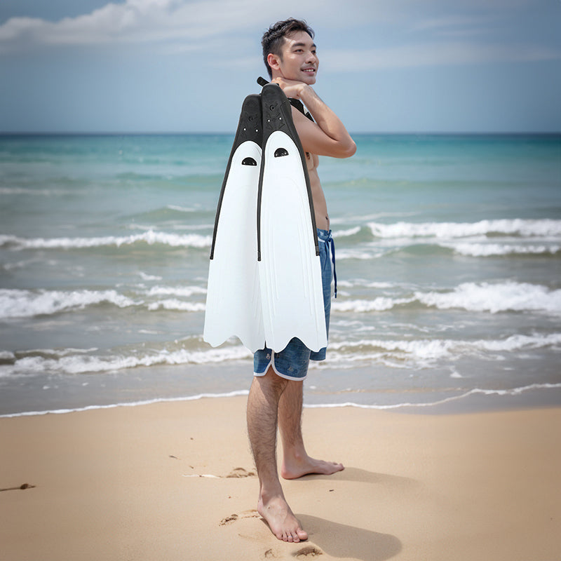 Professional Freediving Long Fins Anti-Skid Spearfishing Gear