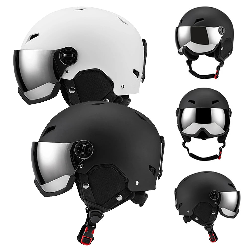 Winter Ski Helmet with Goggles
