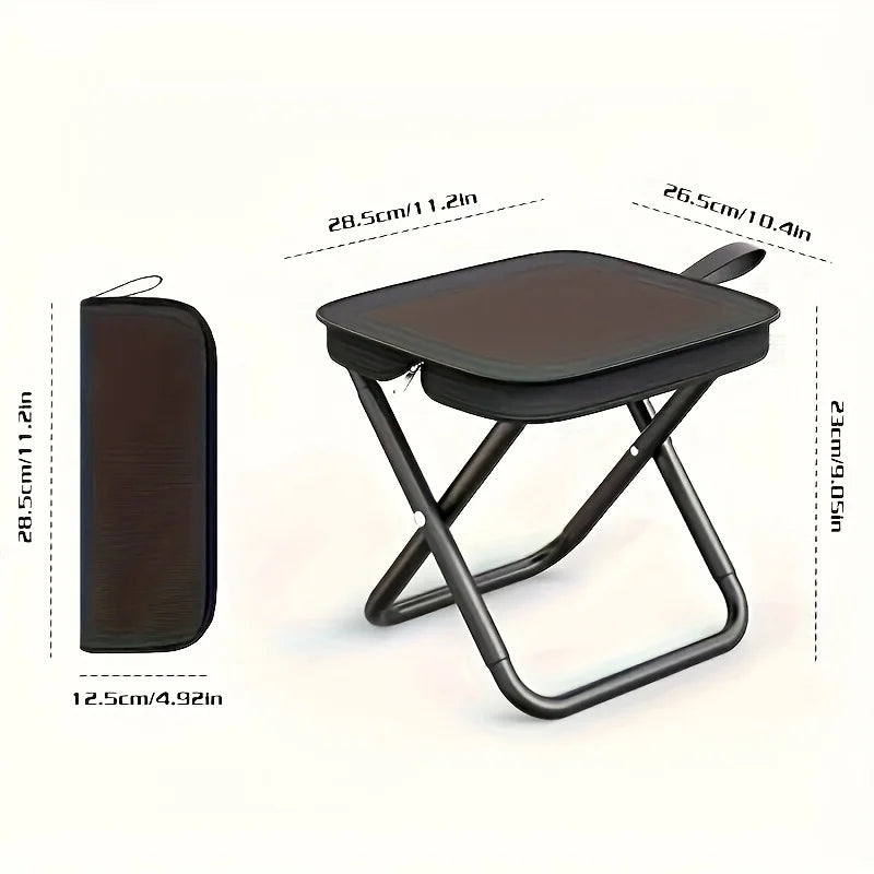 Portable Folding Camping Chair Ultralight Fishing Stool