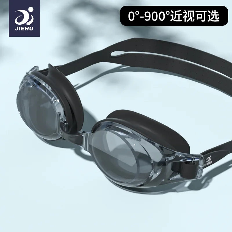 Adult HD Anti-Fog Myopia Swimming Goggles
