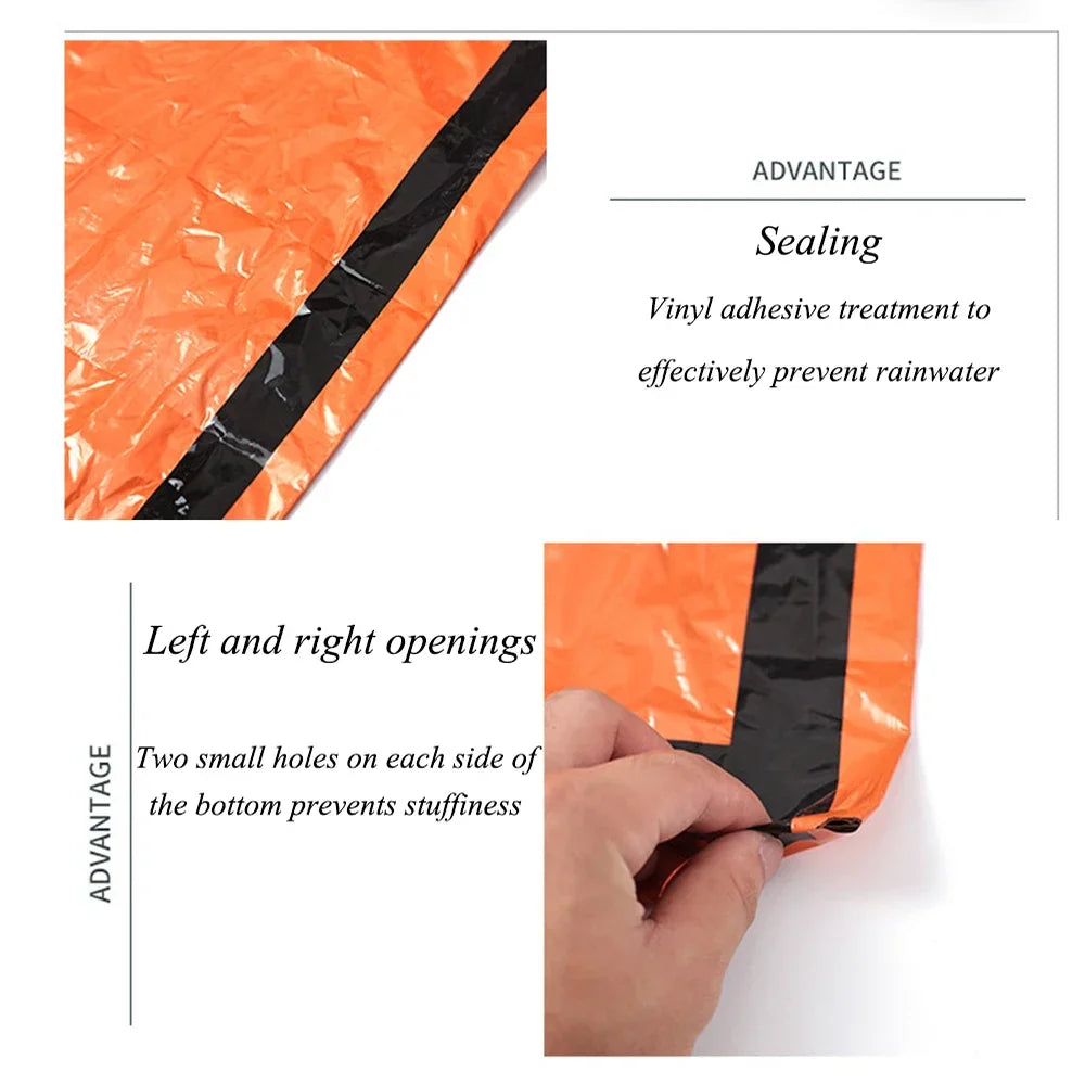 Portable Waterproof Emergency Survival Sleeping Bag Thermal Sack