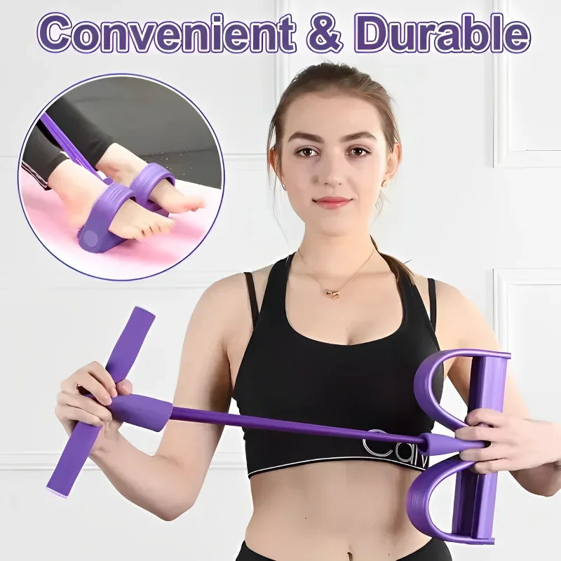 Multi-Functional Abdominal Elastic Band Home Fitness Equipment