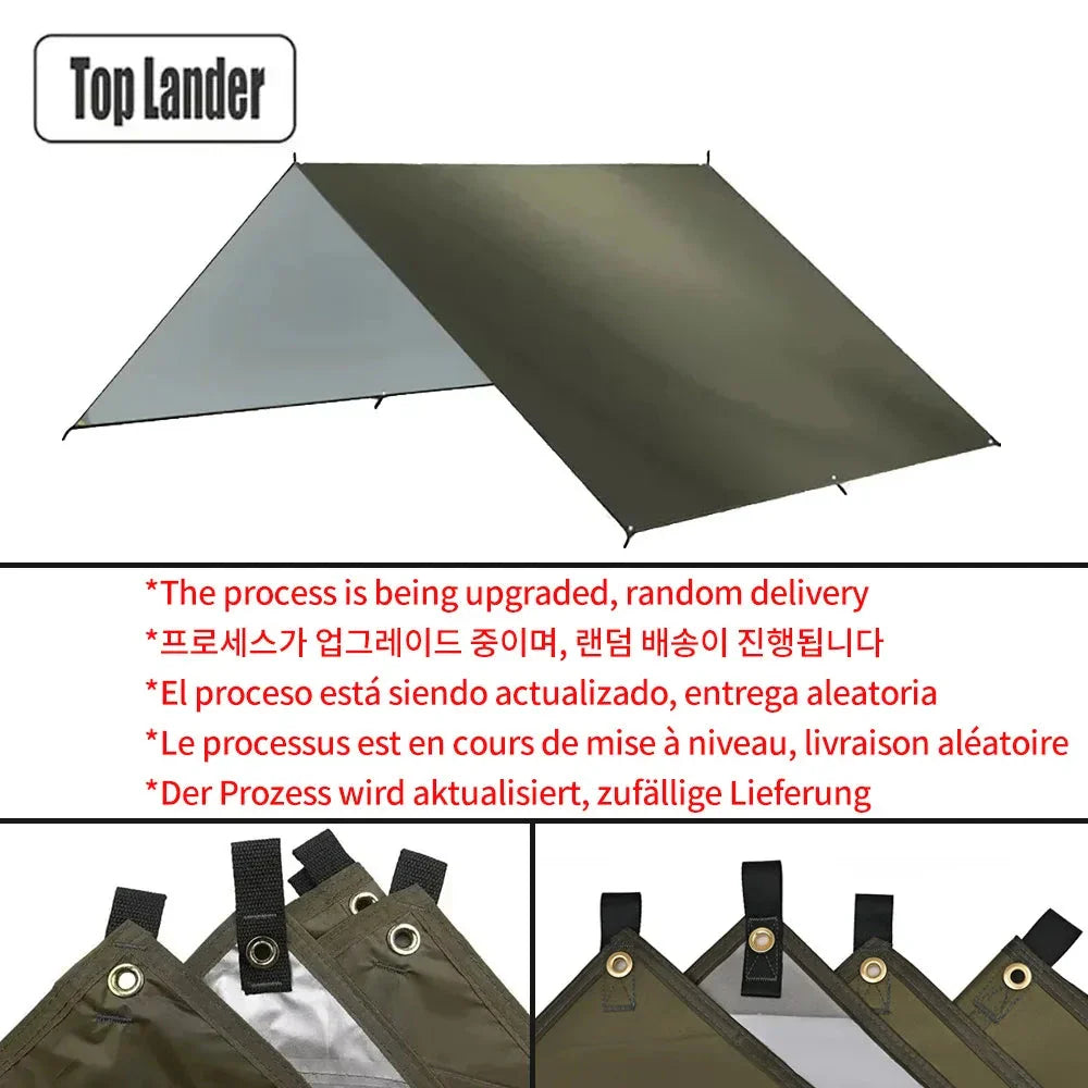 Ultralight Waterproof Tarp Tent Sun Shelter Awning