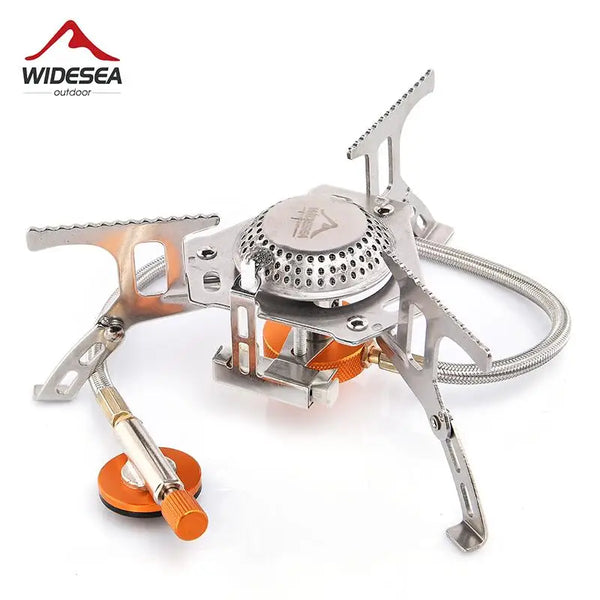 Widesea Camping Gas Stove – Outdoor Portable Burner & Survival Cooker