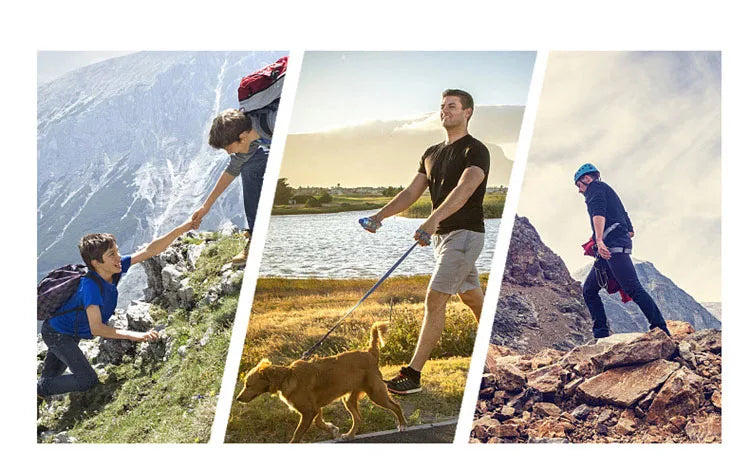 70L Nylon Camping Backpack with Rain Cover