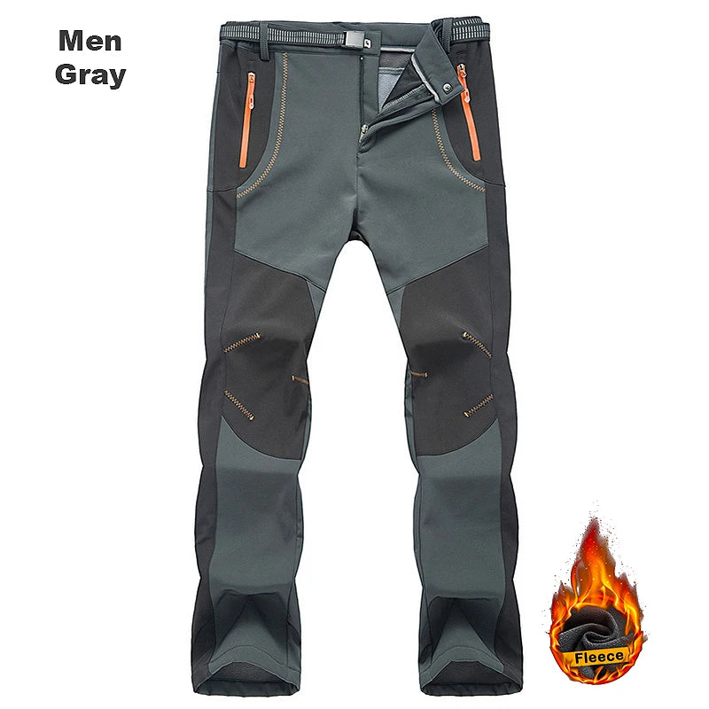 LNGXO Men's Fleece Hiking Pants