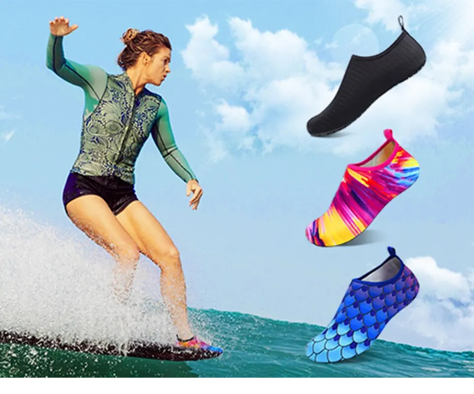 Feslishoet Unisex Aqua Socks – Water & Sports Shoes