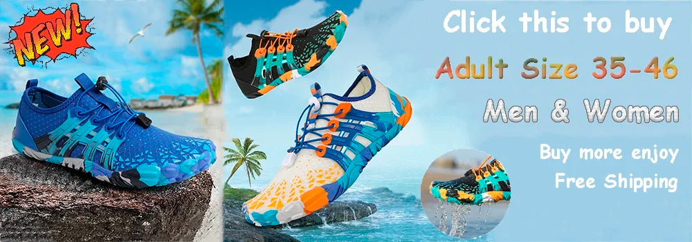 Unisex Aqua Shoes – Quick-Dry Water Sports Sneakers