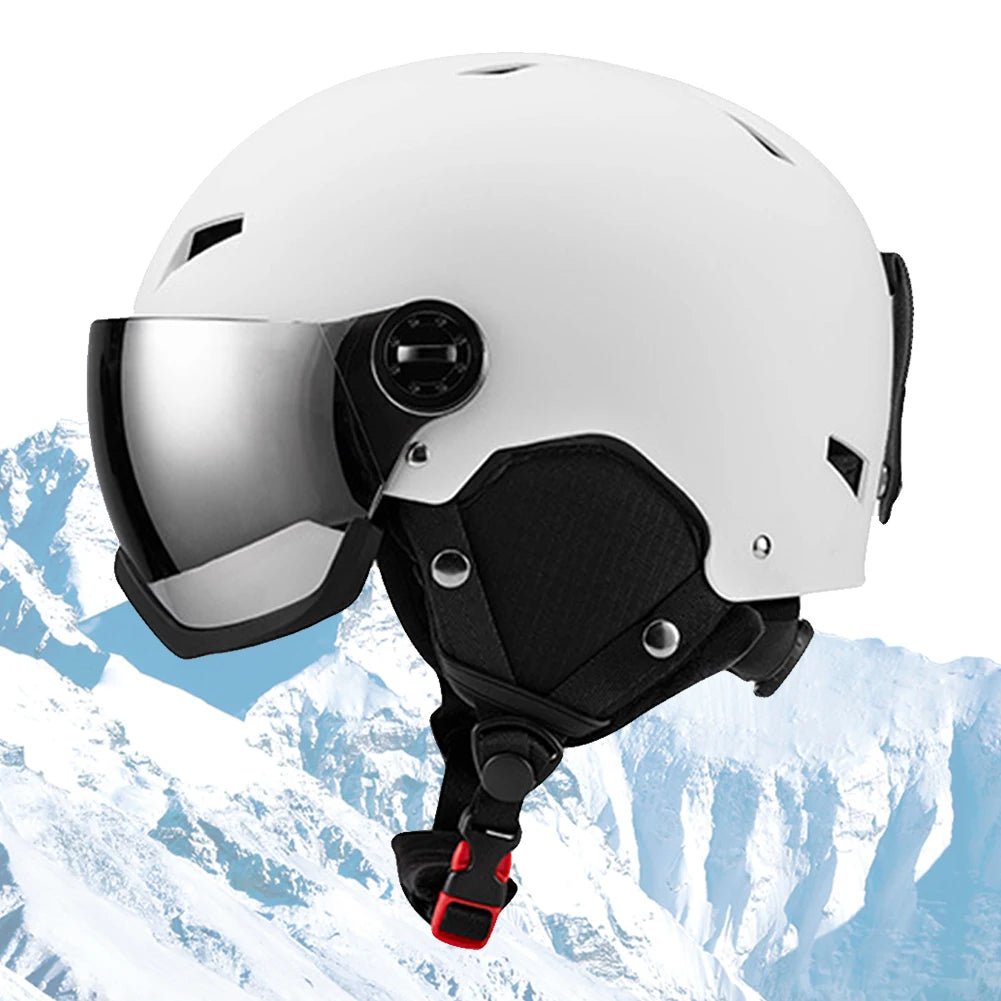 Winter Ski Helmet with Goggles