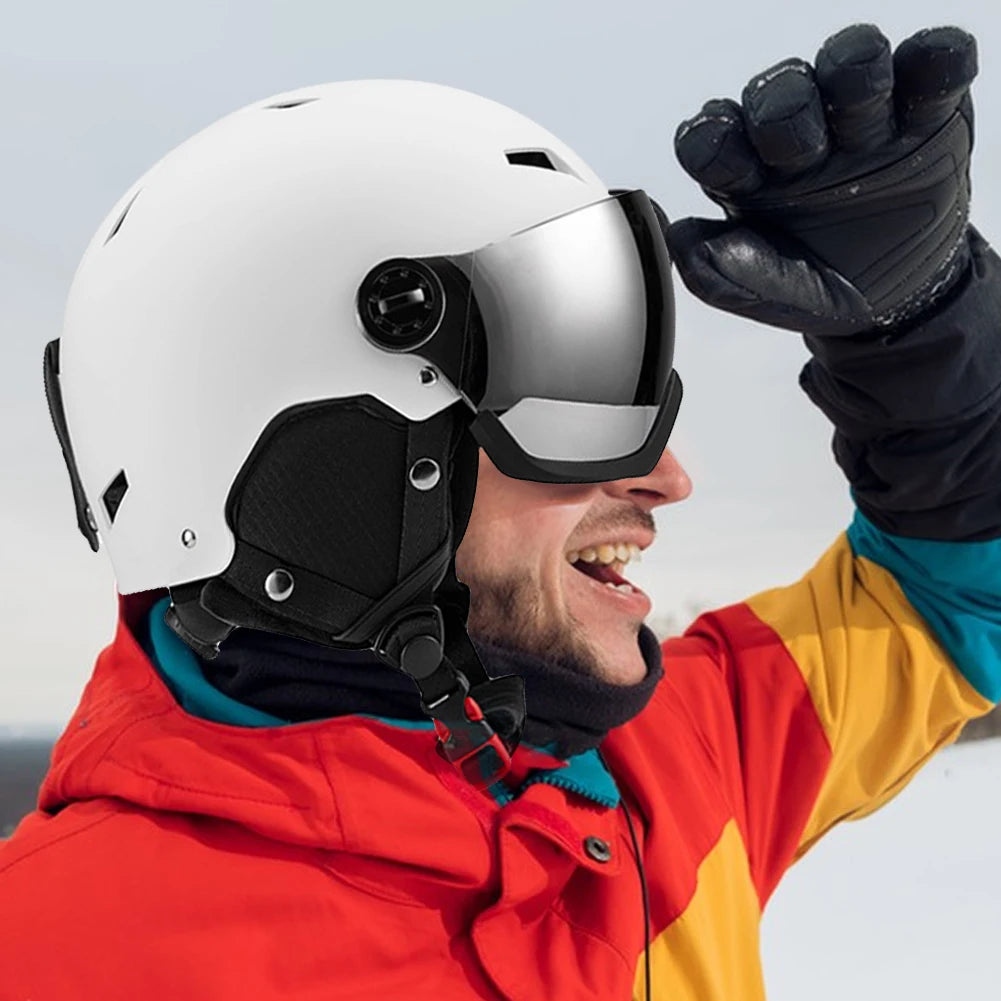 Winter Ski Helmet with Goggles