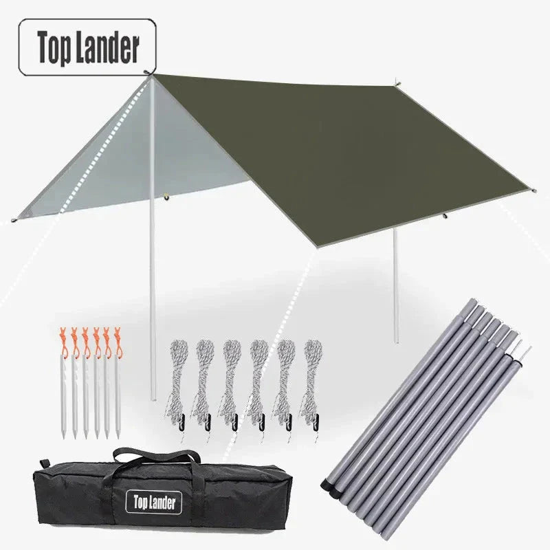 Ultralight Waterproof Tarp Tent Sun Shelter Awning