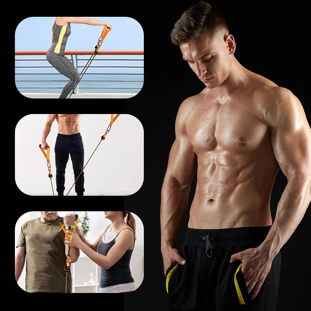 Heavy Duty Resistance Bands Set with Handles