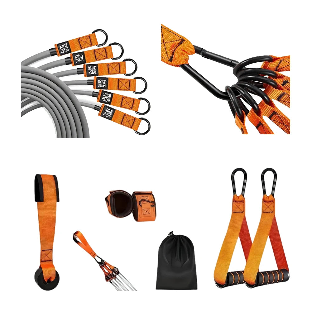 Heavy Duty Resistance Bands Set with Handles