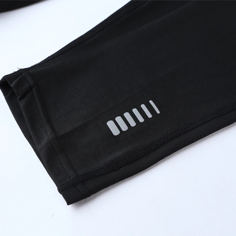 Men Sport 2 In 1 Cropped Pants Compression Running Pants