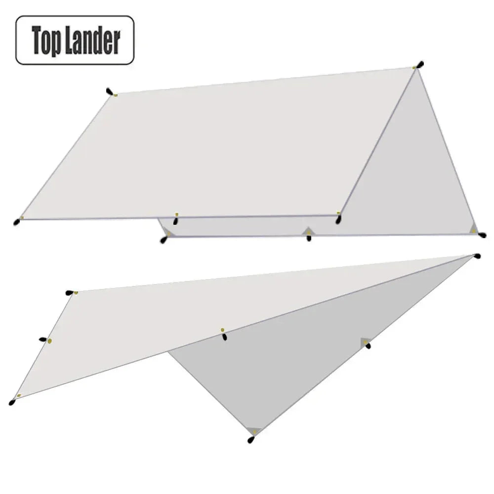 Ultralight Waterproof Tarp Tent Sun Shelter Awning