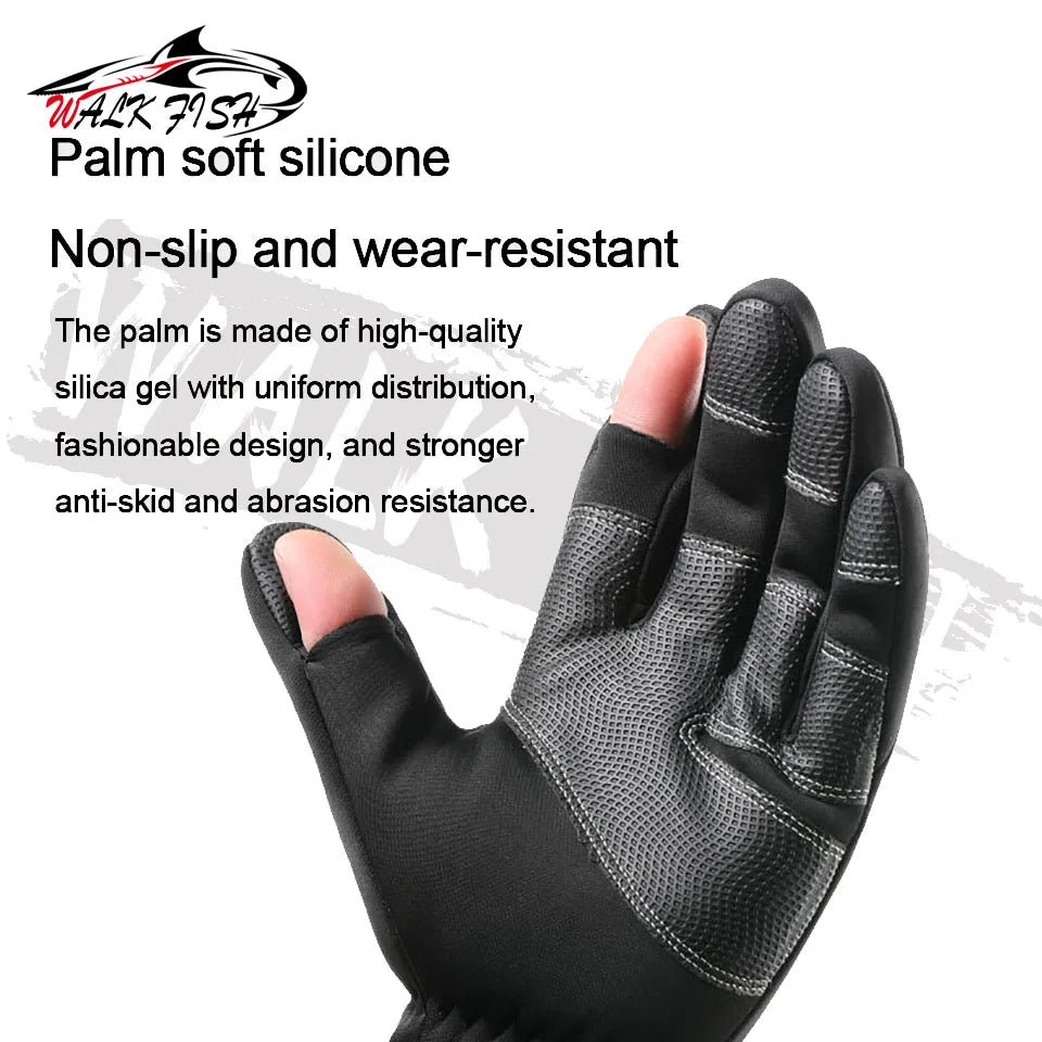 WALK FISH Winter Fishing & Outdoor Gloves