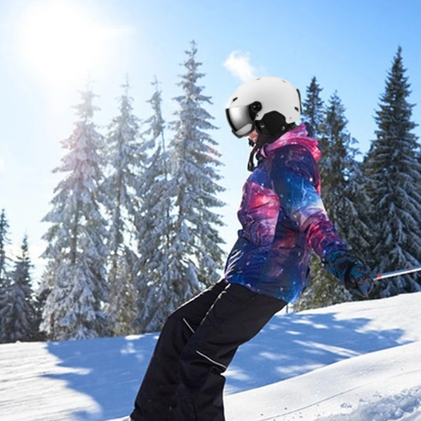 Winter Ski Helmet with Goggles
