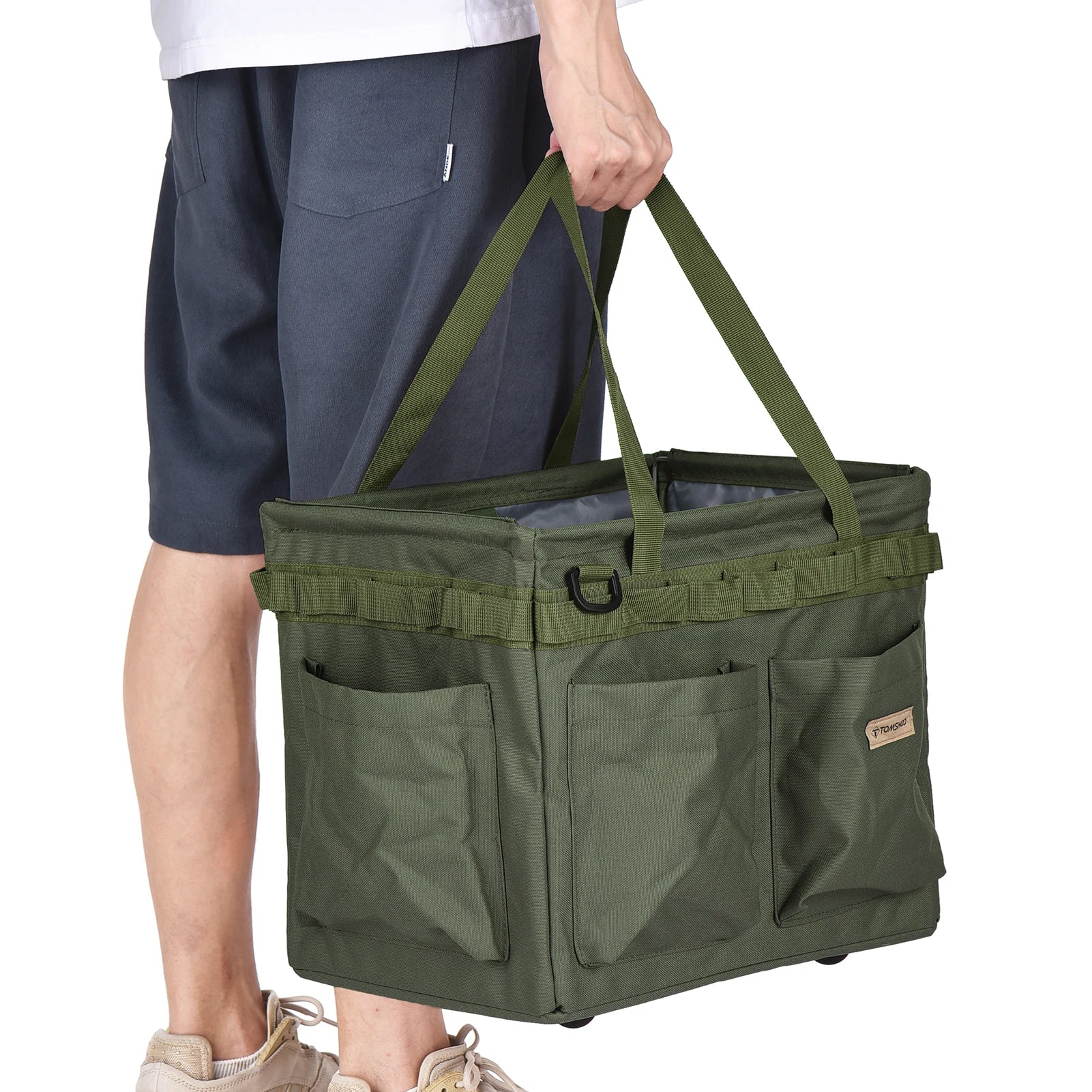 TOMSHOO Collapsible Camping Tool Bag