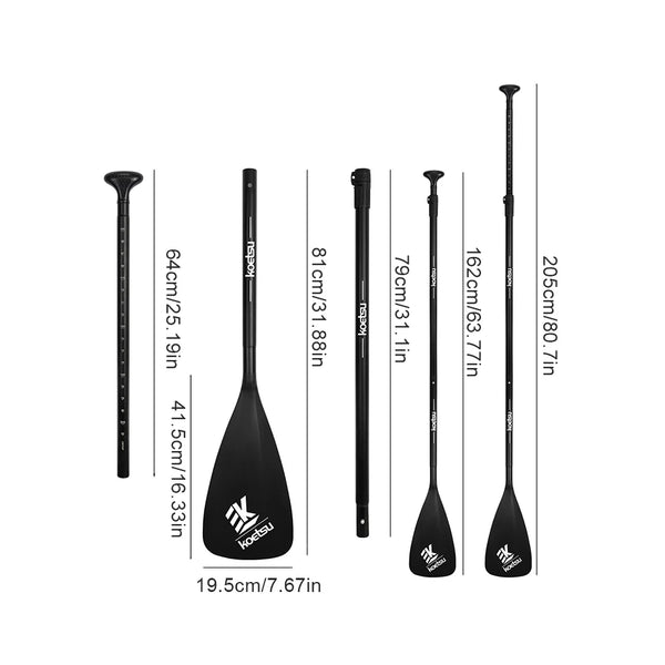 3-Piece Adjustable SUP Paddle