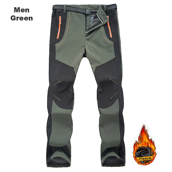 LNGXO Men's Fleece Hiking Pants