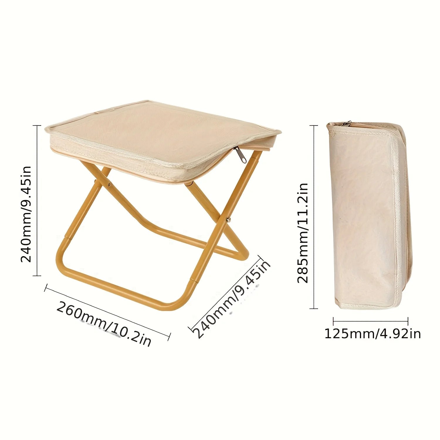 Portable Folding Camping Chair Ultralight Fishing Stool