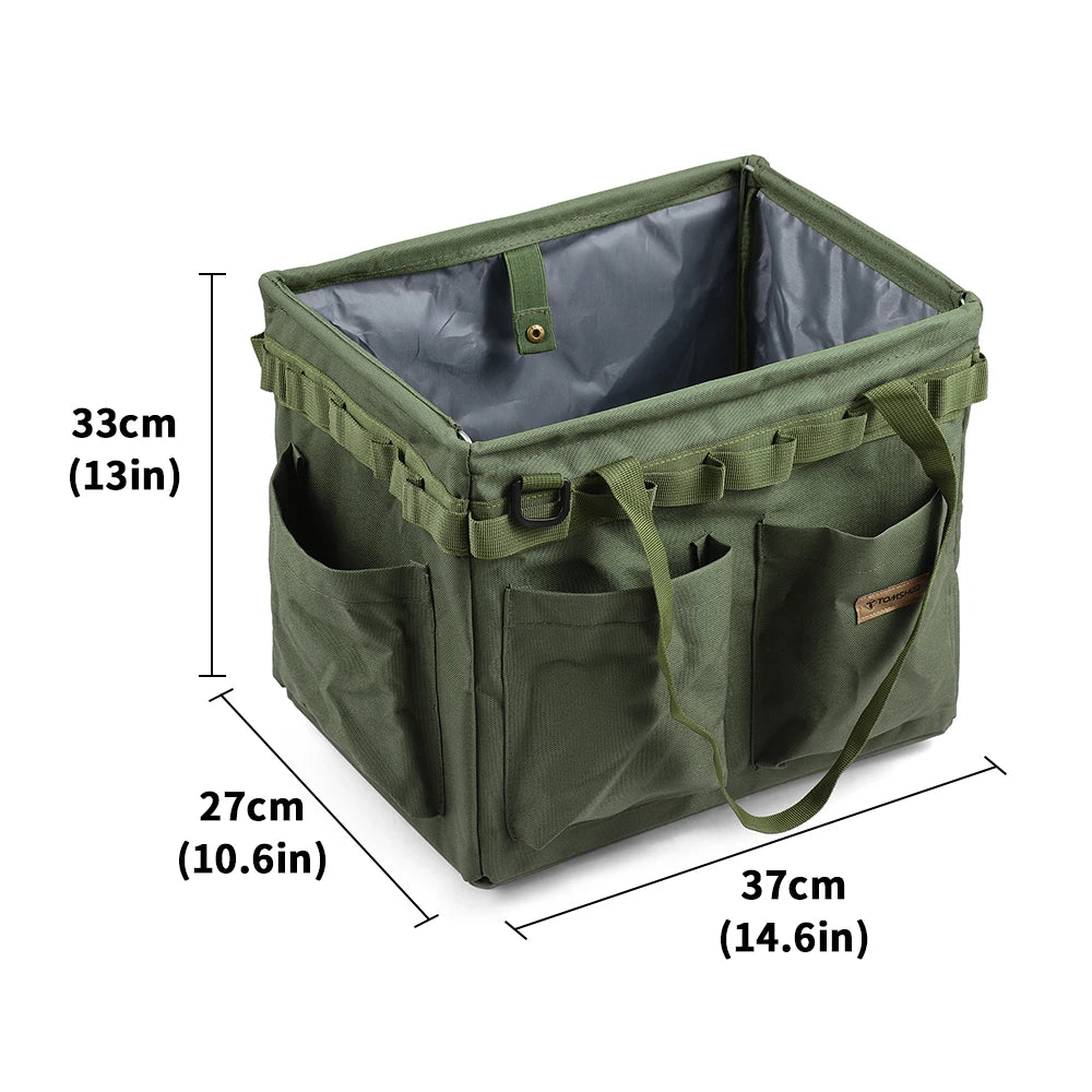 TOMSHOO Collapsible Camping Tool Bag